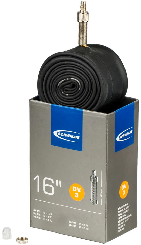 Schwalbe Chambre à Air 3 Pour 16" 5 Schwalbe Chambre à Air 3 Pour 16" – Image 3