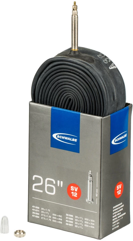 Schwalbe Chambre à Air 12 Pour 26" 3 Schwalbe Chambre à Air 12 Pour 26"