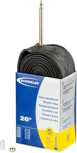 Schwalbe Chambre à Air 13 Pour 26" 9 Schwalbe Chambre à Air 13 Pour 26" -Accessoires De Vélo 157462