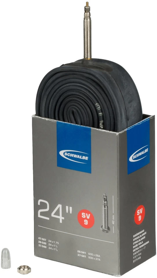 Schwalbe Chambre à Air 9 Pour 24" 3 Schwalbe Chambre à Air 9 Pour 24"