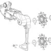 SRAM Pièces Détachées Pour Dérailleur Arrière Apex 1/NX 2 SRAM Pièces Détachées Pour Dérailleur Arrière Apex 1/NX -Accessoires De Vélo 165937