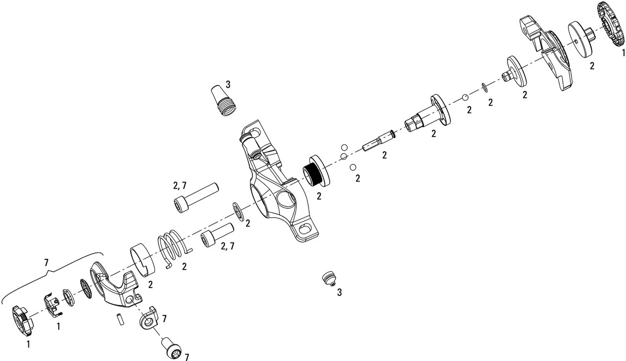 AVID Pièces Détachées Pour Étrier De Frein BB7 VTT/Road 3 AVID Pièces Détachées Pour Étrier De Frein BB7 VTT/Road