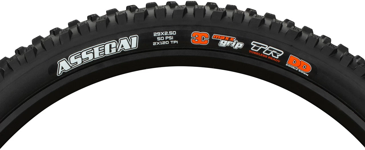 MAXXIS Pneu Souple Assegai 3C MaxxGrip DD WT TR 29" 5 MAXXIS Pneu Souple Assegai 3C MaxxGrip DD WT TR 29" – Image 3