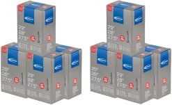 Schwalbe Chambre à Air 19A Extralight Pour 27,5" / 28" / 29" - 10 Pièces