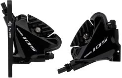 Shimano Set De Freins à Disque Av+arr 105 BR-R7070 + ST-R7025 -Accessoires De Vélo 295044
