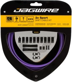 JAGWIRE Set De Câble De Vitesses 2X Sport -Accessoires De Vélo 319251