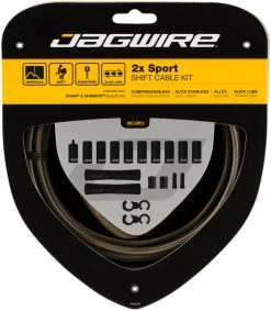 JAGWIRE Set De Câble De Vitesses 2X Sport -Accessoires De Vélo 319255