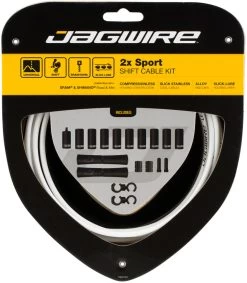 JAGWIRE Set De Câble De Vitesses 2X Sport -Accessoires De Vélo 319257