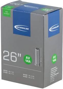 Schwalbe Chambre à Air 14A XXLight Pour 26" -Accessoires De Vélo 321590