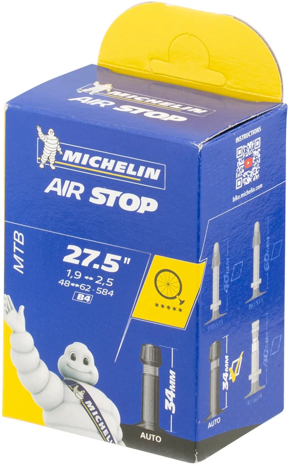 Michelin Chambre à Air B4 Airstop Butyl Pour 27,5" 4 Michelin Chambre à Air B4 Airstop Butyl Pour 27,5" – Image 2