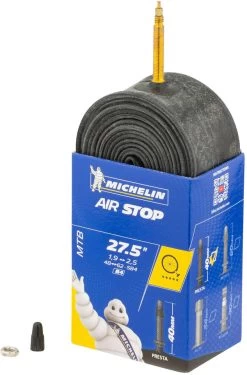 Michelin Chambre à Air B4 Airstop Butyl Pour 27,5" 8 Michelin Chambre à Air B4 Airstop Butyl Pour 27,5" -Accessoires De Vélo 347791