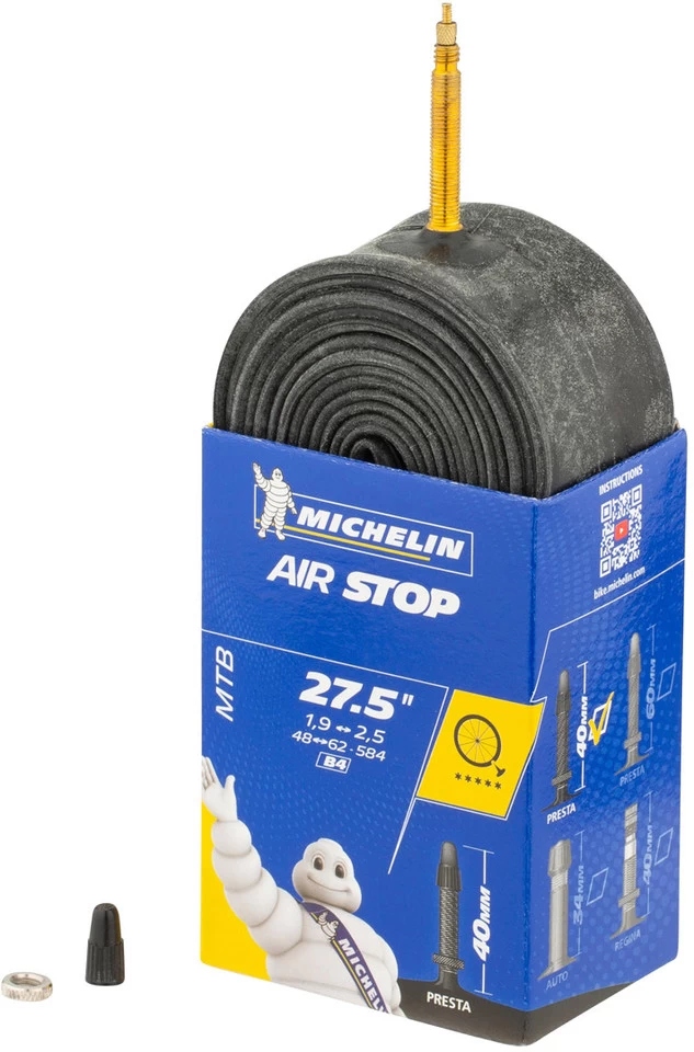 Michelin Chambre à Air B4 Airstop Butyl Pour 27,5" 5 Michelin Chambre à Air B4 Airstop Butyl Pour 27,5" – Image 3