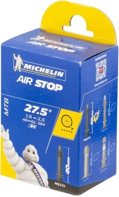 Michelin Chambre à Air B4 Airstop Butyl Pour 27,5" 9 Michelin Chambre à Air B4 Airstop Butyl Pour 27,5" -Accessoires De Vélo 347792