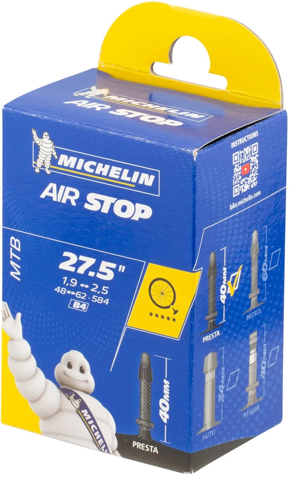 Michelin Chambre à Air B4 Airstop Butyl Pour 27,5" 6 Michelin Chambre à Air B4 Airstop Butyl Pour 27,5" – Image 4