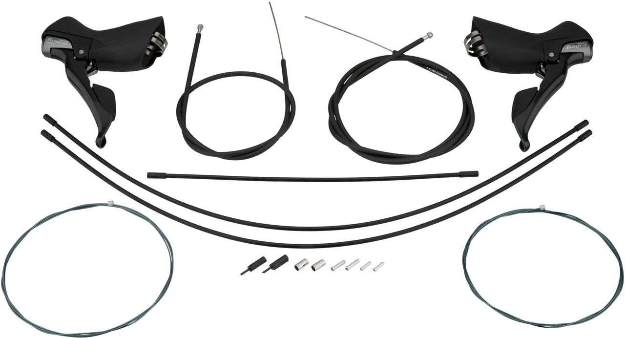 Shimano Set Leviers De Frein/Vitesses Av+arr Tiagra STI ST-4700/4703 2/3/10vit 6 Shimano Set Leviers De Frein/Vitesses Av+arr Tiagra STI ST-4700/4703 2/3/10vit – Image 4