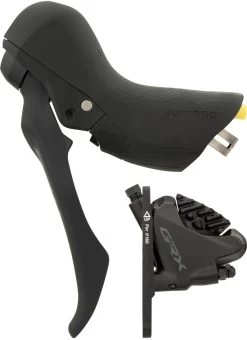 Shimano Set De Freins à Disque Av+arr GRX BR-RX400 + ST-RX600/BL-RX600 -Accessoires De Vélo 383663