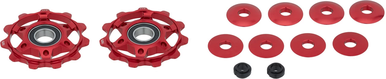 Nc-17 Galets De Dérailleur Pour Shimano Et Campagnolo 4 Nc-17 Galets De Dérailleur Pour Shimano Et Campagnolo – Image 2