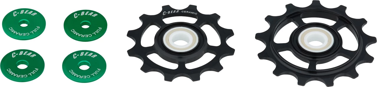 Galets De Dérailleur OCM SRAM AXS Road 12 Vitesses Full Ceramic 5 Galets De Dérailleur OCM SRAM AXS Road 12 Vitesses Full Ceramic – Image 3