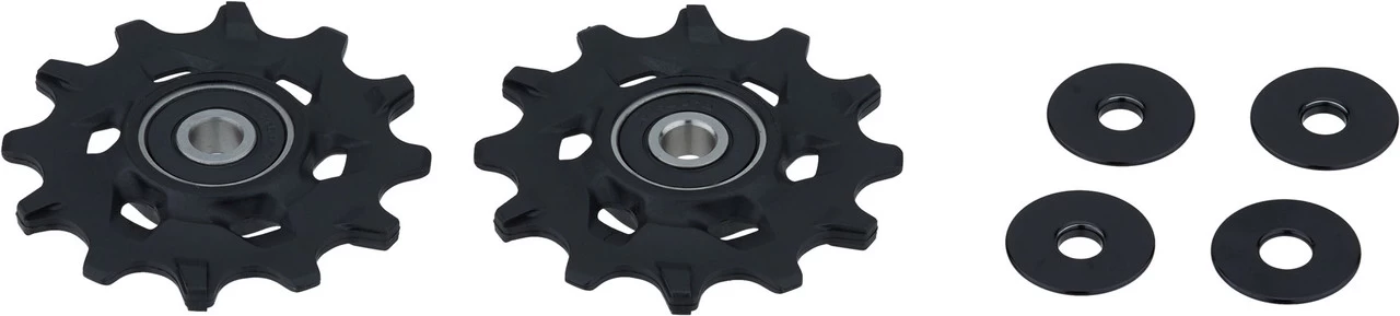 SRAM Galets De Dérailleur P. Force 1/Force CX1/Rival 1/XX1/X01/X0 DH/X1/GX 4 SRAM Galets De Dérailleur P. Force 1/Force CX1/Rival 1/XX1/X01/X0 DH/X1/GX – Image 2