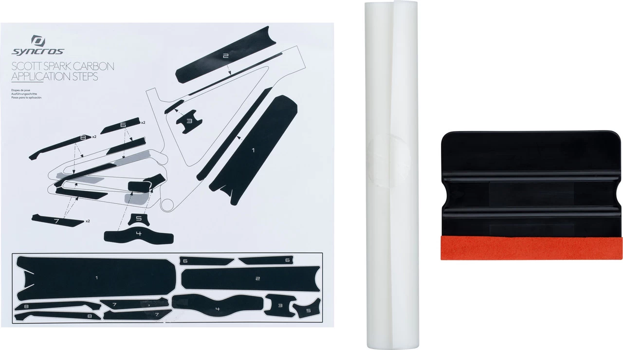 SYNCROS Set De Protège-Cadres Pour Scott Spark Carbon 3 SYNCROS Set De Protège-Cadres Pour Scott Spark Carbon
