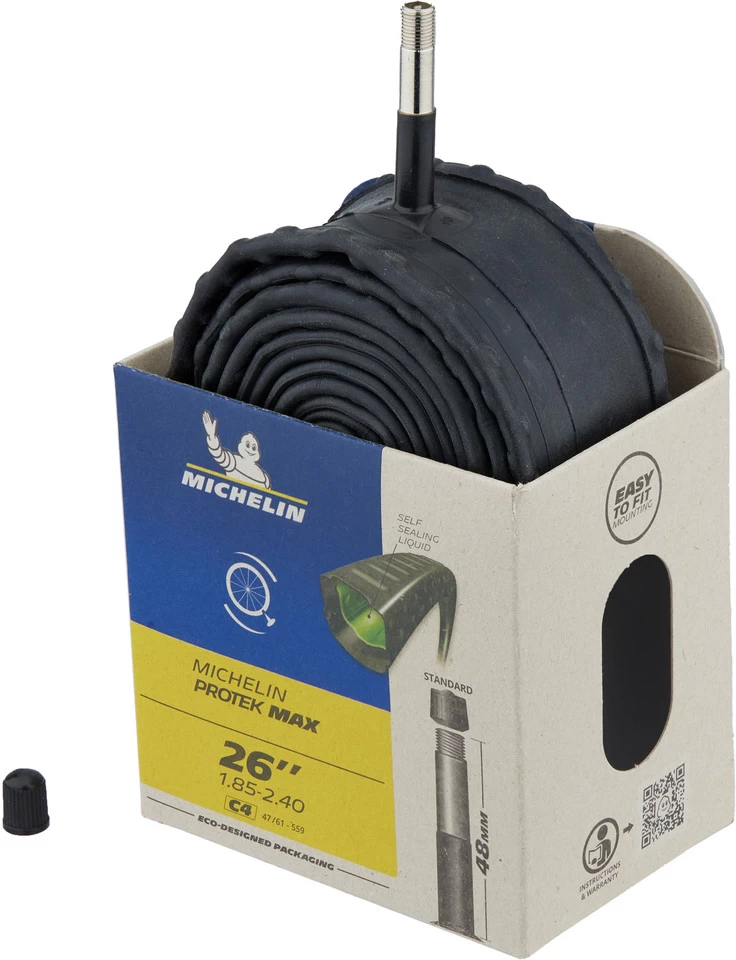 Michelin Chambre à Air C4 Protek Max Pour 26" 3 Michelin Chambre à Air C4 Protek Max Pour 26"