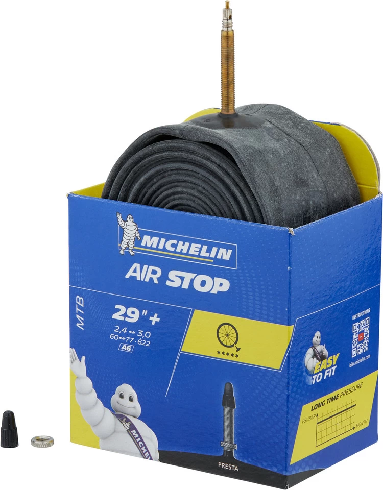 Michelin Chambre à Air A6 Airstop VTT Pour 29+ 3 Michelin Chambre à Air A6 Airstop VTT Pour 29+