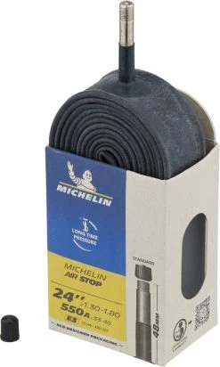 Accessoires De Vélo 37 Michelin Chambre à Air E3 Airstop Pour 24"